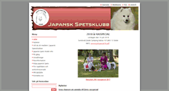 Desktop Screenshot of japansk-spetsklubb.se
